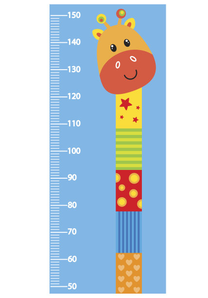 米墙长颈鹿素材图片