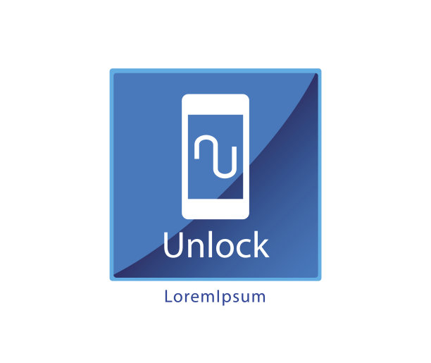 手机解锁设计图片下载