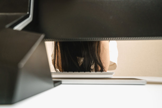 疲惫的女商人图片下载