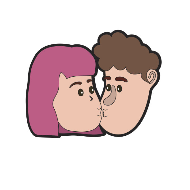 阿凡达情侣将亲吻发型设计图片下载