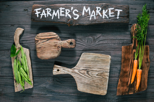 菜板上的蔬菜图片下载