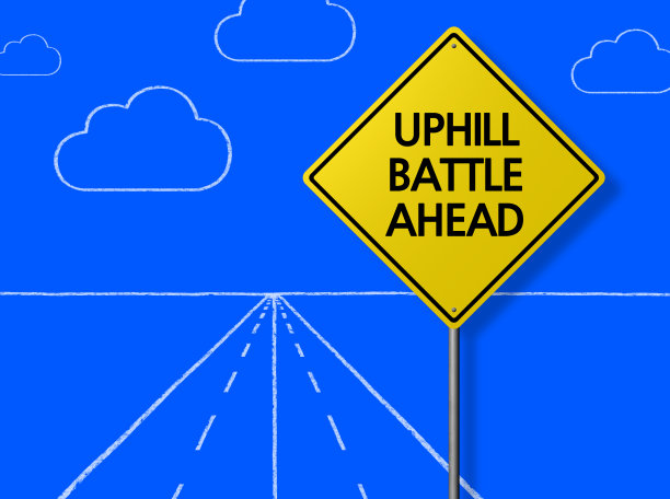 前方的硬仗-商业黑板背景图片下载