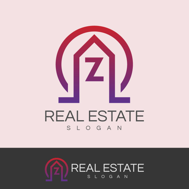 房地产初始字母Z图标设计图片下载