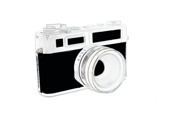 复古相机复古插画图片下载