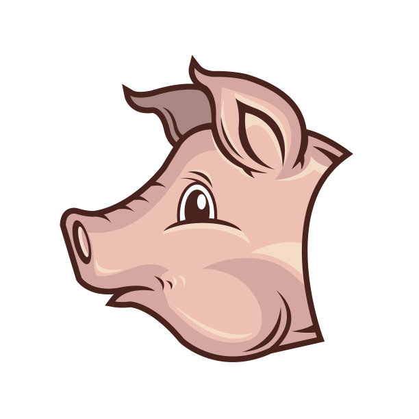 猪脑袋卡通图片下载
