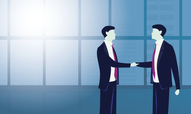 商业交易协议伙伴关系概念图片下载