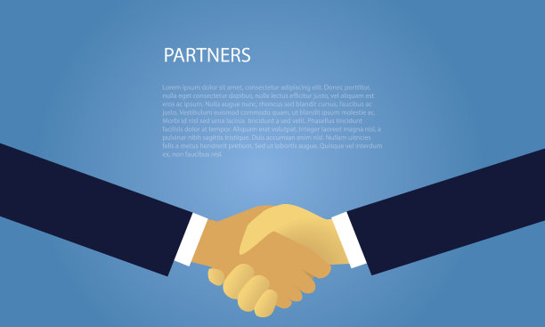 商业交易协议伙伴关系概念图片下载