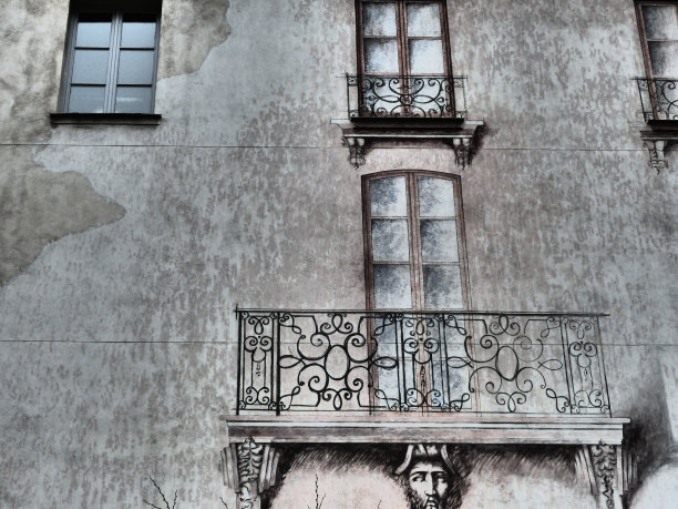 巴黎的幻灭与视错觉图片下载