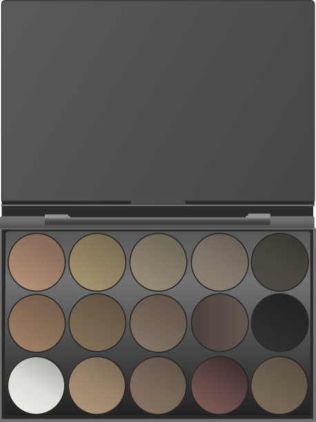 矢量图的眼影图片下载