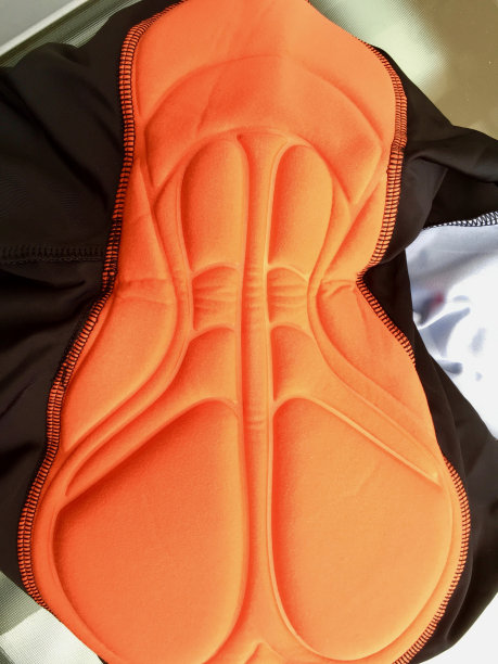 橙色的自行车裤子的安全部分图片下载