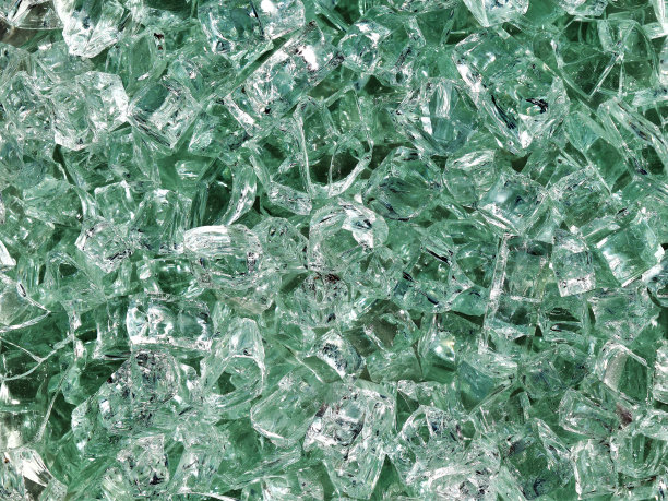 一堆破碎的安全镜作为背景图片下载