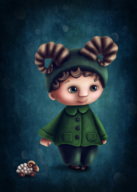 白羊座星座男孩图片下载