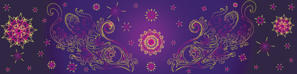 萨满的迷幻眼睛图片下载