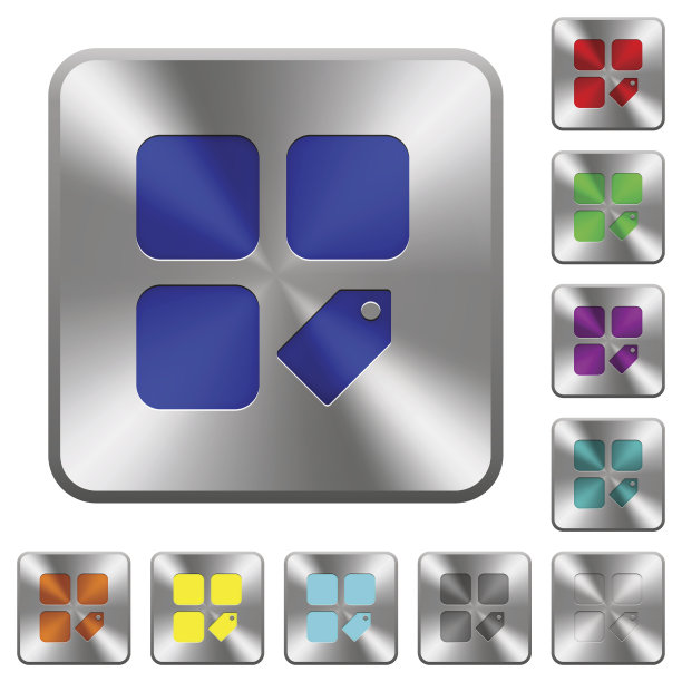 标签组件圆角方钢按钮图片下载