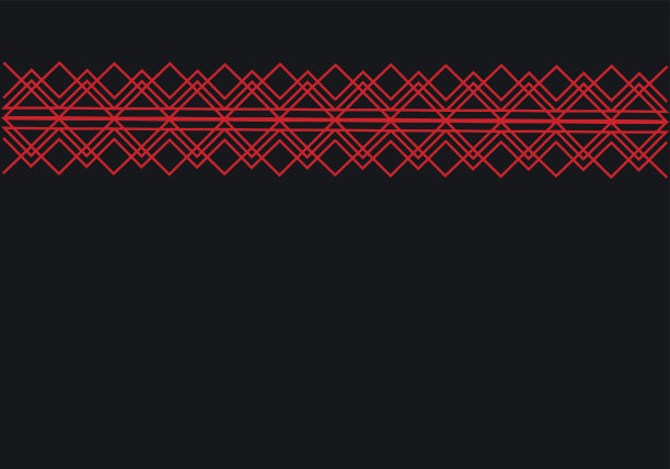 几何抽象图形框架，孤立。图片下载