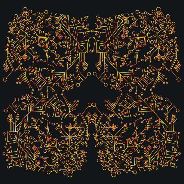 蒸汽朋克，抽象，图形框架，孤立。图片下载