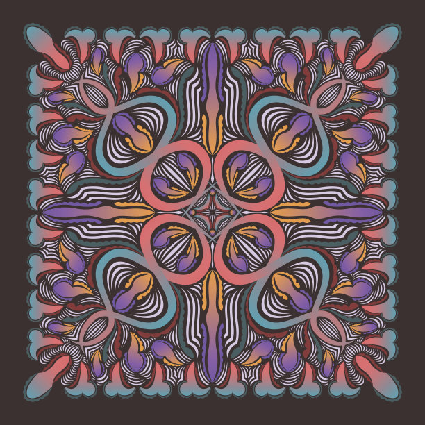 围巾模式图片下载