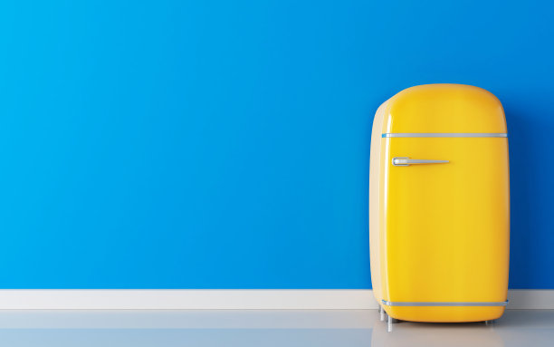 老黄冰箱素材图片