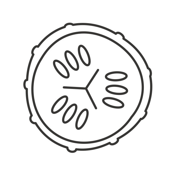 黄瓜片图标图片下载