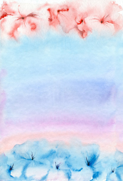 水彩模糊背景。图片下载