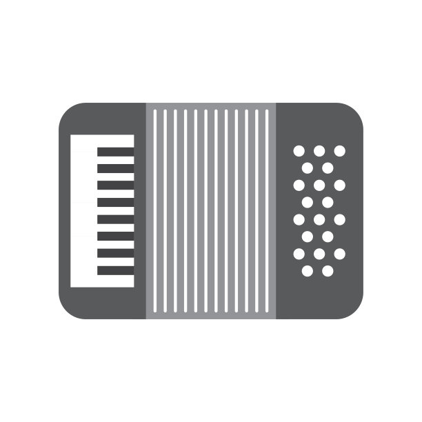 手风琴乐器图标图片下载