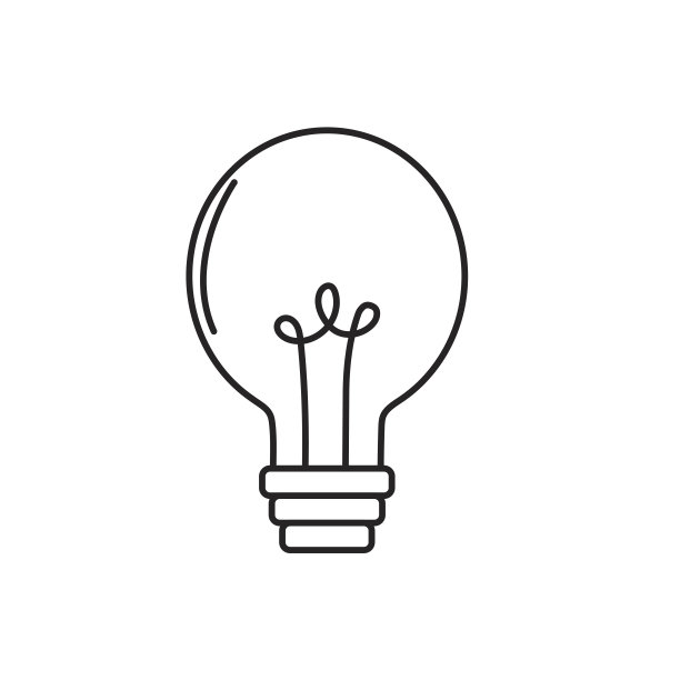 线路电灯泡照明和动力能源图片下载