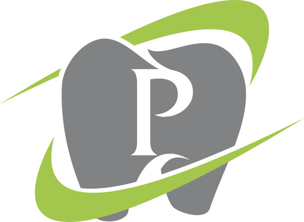 健康牙科护理字母P图片下载