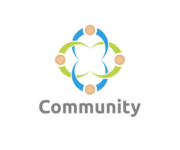 团队合作矢量图标图片下载