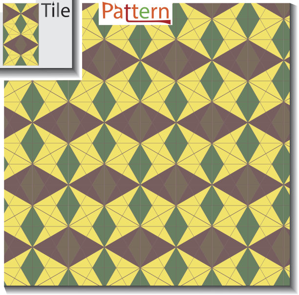 复古和时髦的几何形状的背景。现代马赛克背景。古董三角形点缀。创意的封面装饰图案。矢量插图。包装纸时装设计无缝抽象图案，用于纺织、服装和计算机图形图片下载
