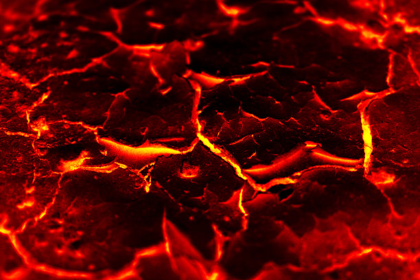 熔岩的表面。背景图片下载