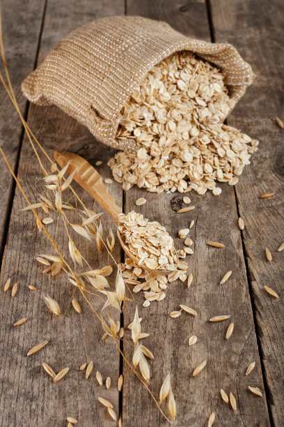 袋装燕麦片素材图片