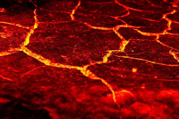 熔岩的表面。背景图片下载