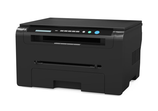 激光打印机孤立图片下载