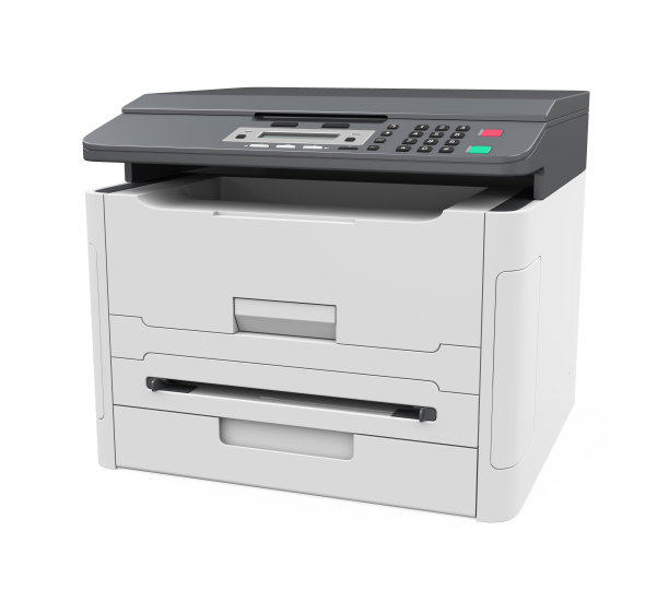 激光打印机孤立图片下载