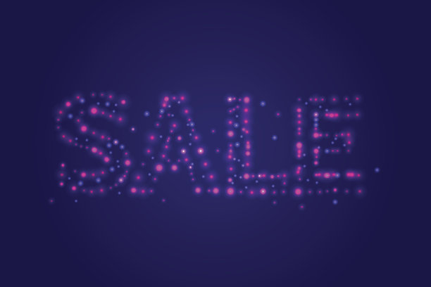 抽象矢量图解销售用语。图片下载