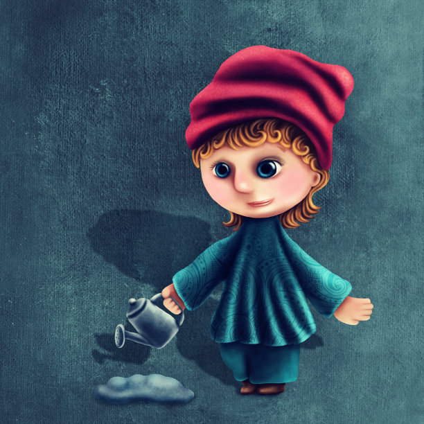 水瓶星座男孩素材图片