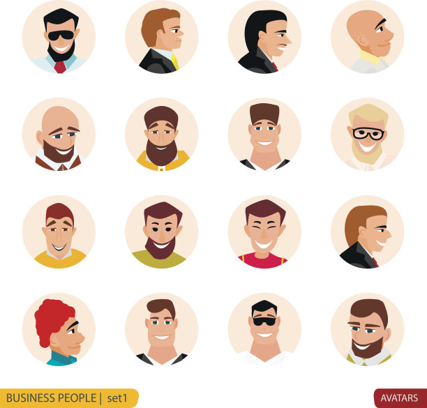 让商人面对虚拟形象图片下载