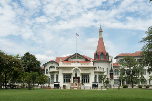 phathai宫殿或皇家Phya Thai宫殿在拉玛五世的要求下于1909年建造，曼谷2016年10月1日，泰国曼谷图片下载