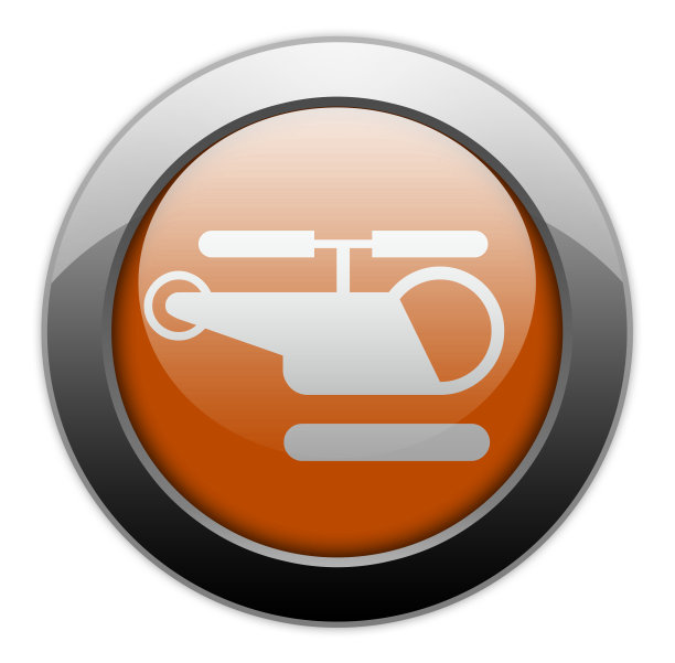 图标，按钮，象形图直升机场图片下载