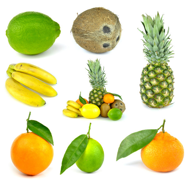 热带水果套装图片下载