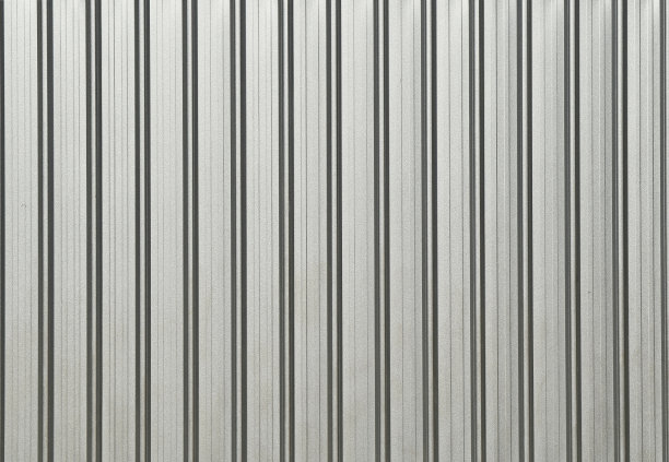 白色金属墙作为背景图片下载