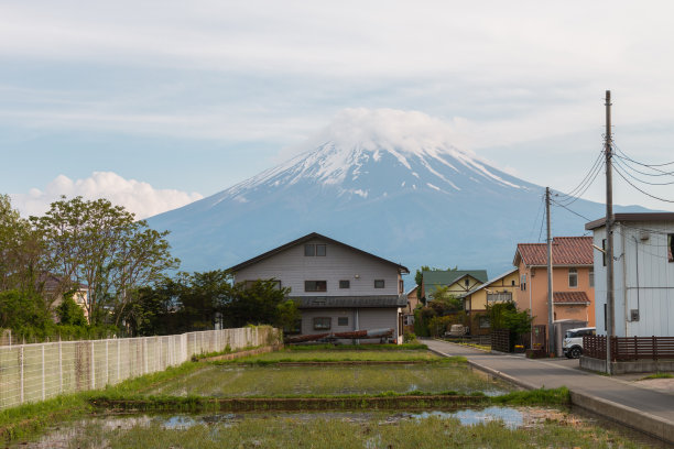 云雾富士山图片下载