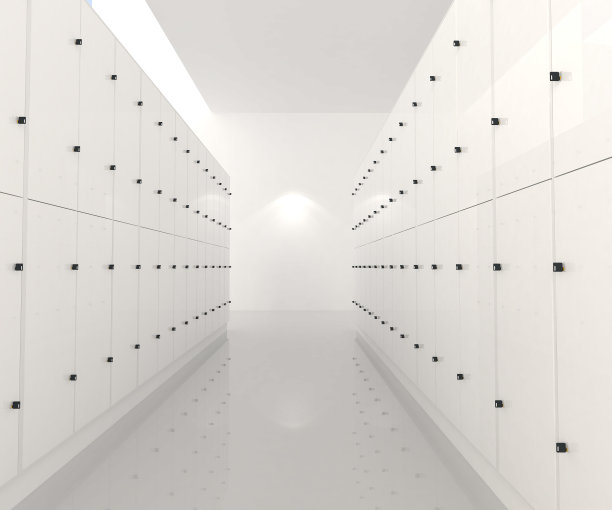 更衣室内部3D渲染图片下载