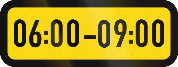 临时路标使用在非洲国家博茨瓦纳-主要标志适用于指定的时间图片下载