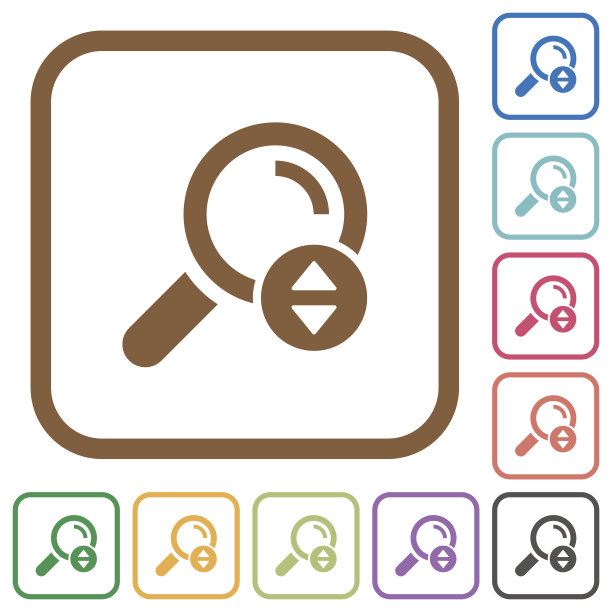 滚动搜索结果简单的图标图片下载