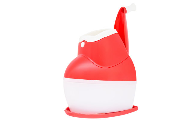 现代塑料刨丝器与容器隔离图片下载