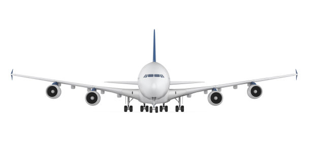 商用飞机孤立图片下载