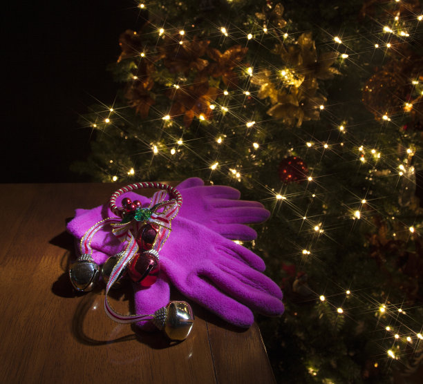 圣诞手套图片下载