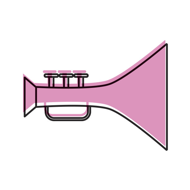 小号乐器图标图片下载