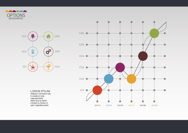矢量插图信息图集。图片下载